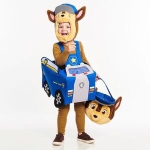 Pottery Barn Kids Blue and Brown Police Pup Costume